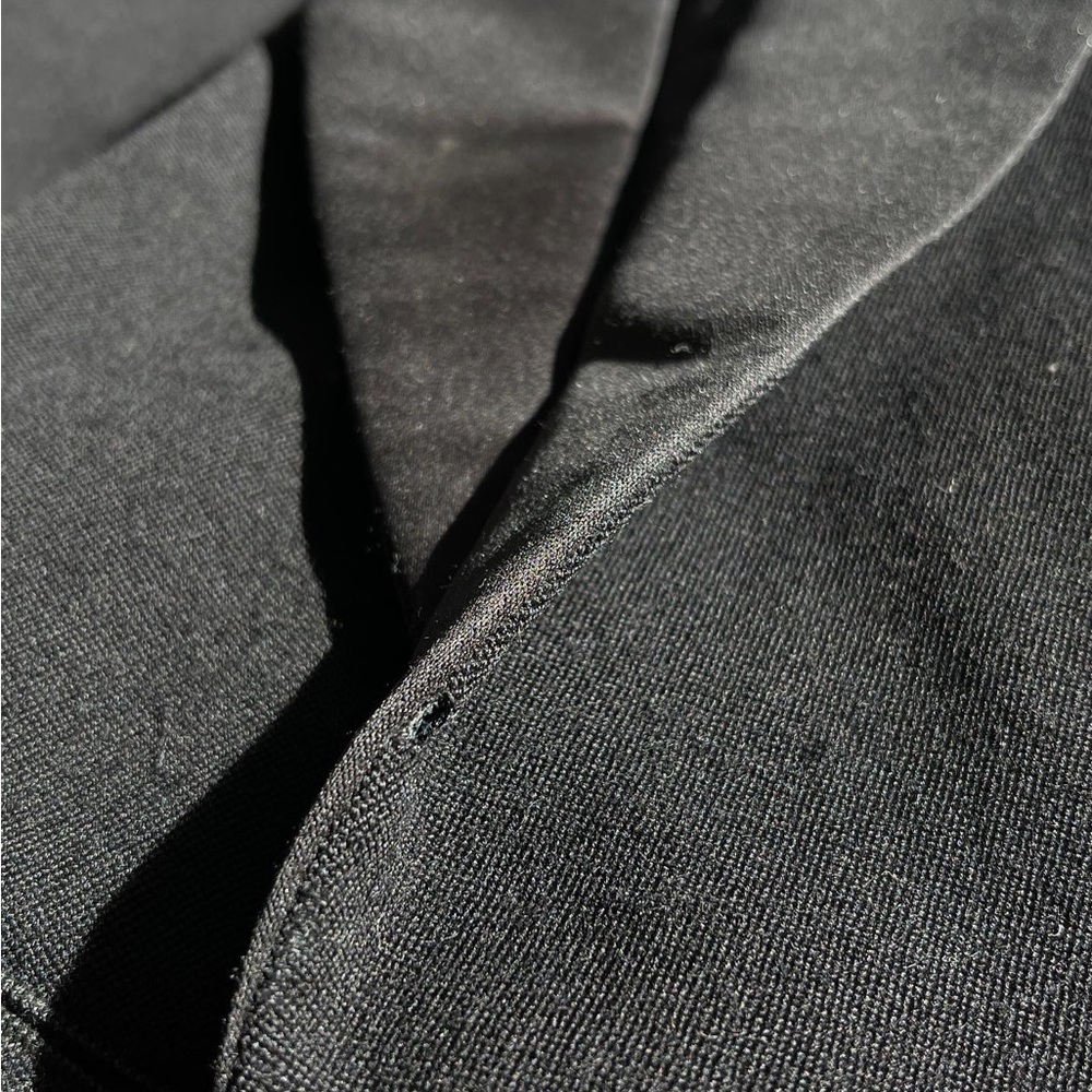 Vintage Christian Dior Monsieur Tuxedo Double Breasted Wool Blazer Jacket. Black - Picture 5 of 7